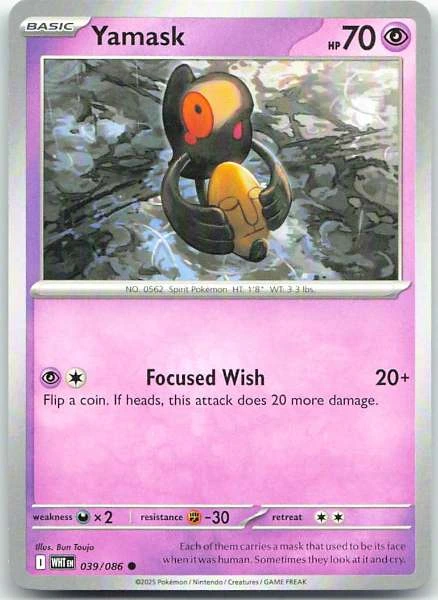 Yamask - White Flare #039/086