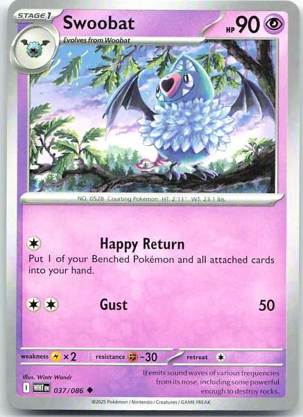 Swoobat - White Flare #037/086