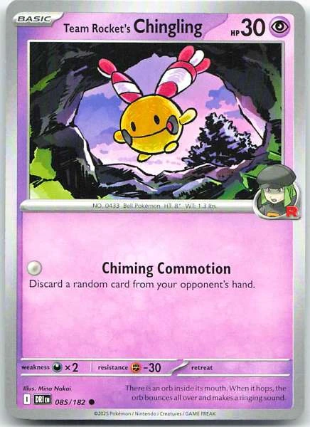Team Rocket's Chingling - Destined Rivals #085/182