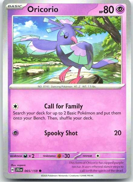 Oricorio - Journey Together #065/159