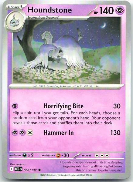 Houndstone - Mega Evolution #066/132