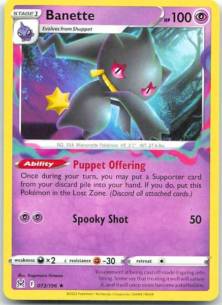 Banette - Lost Origin #073/196