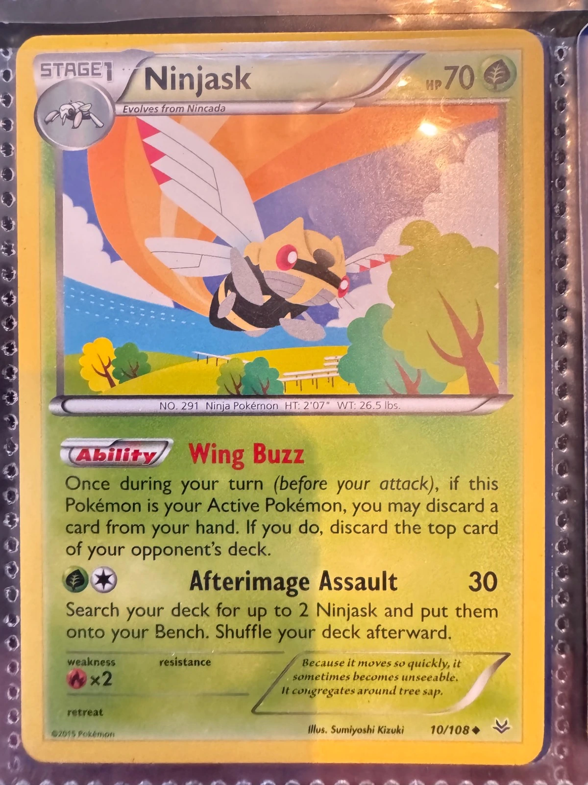 Ninjask - XY Roaring Skies #10/108