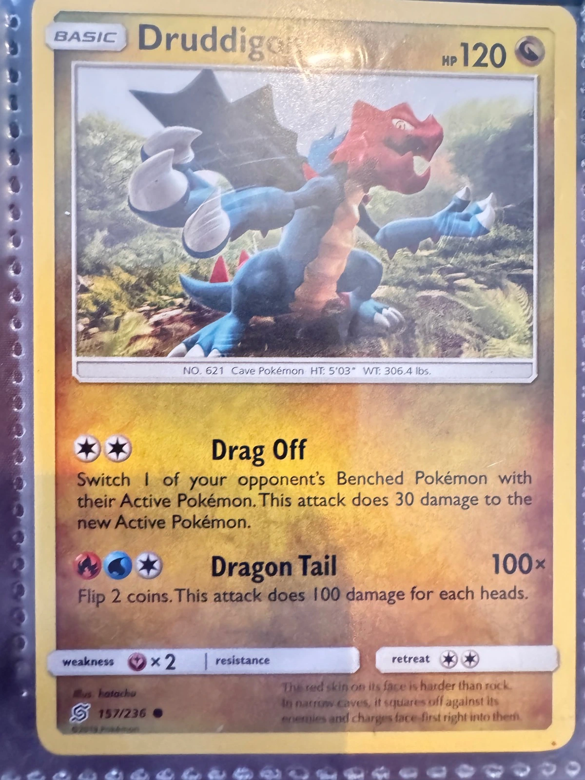 Druddigon - Unified Minds #157/236