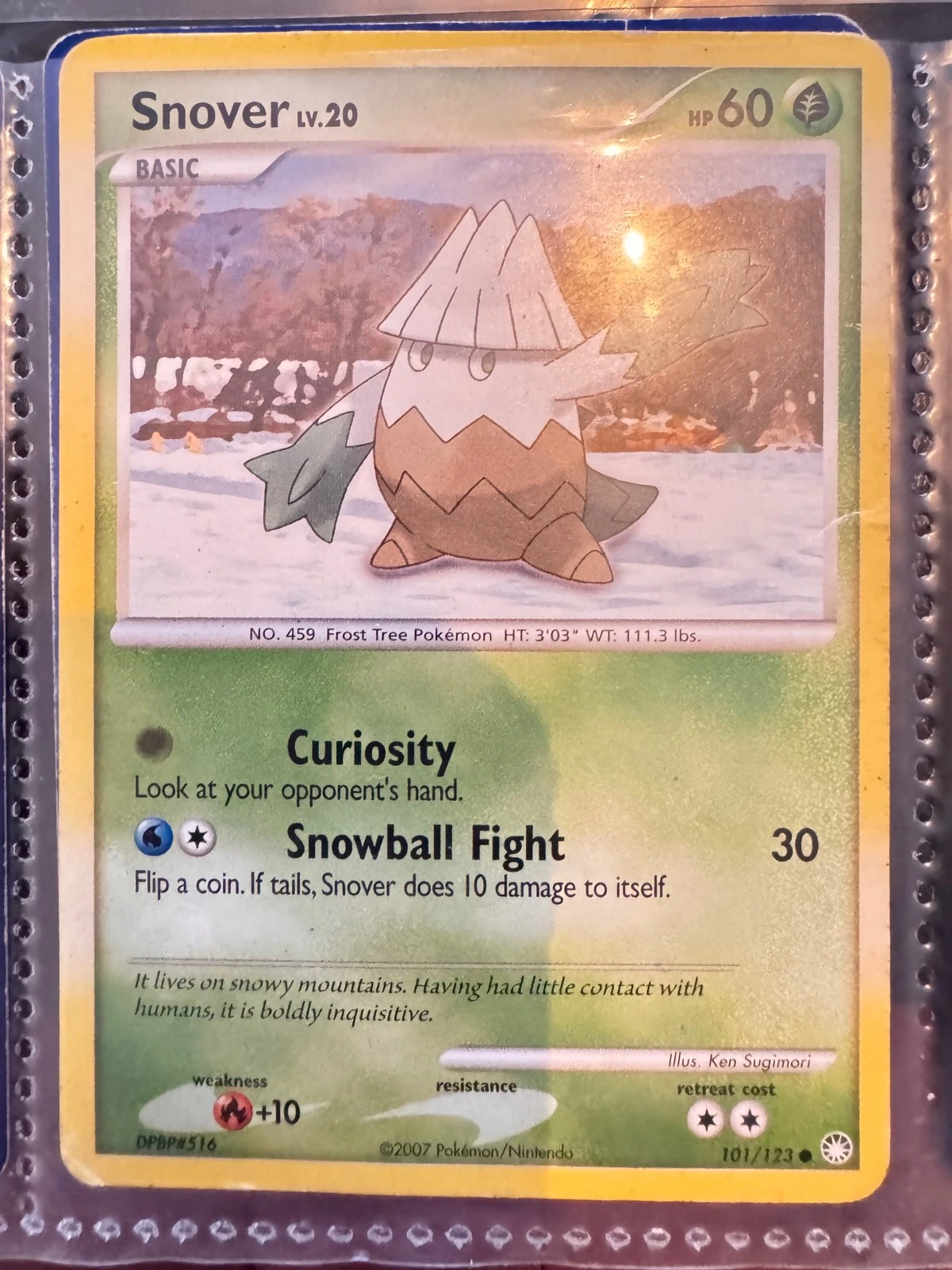 Snover - Mysterious Treasures #101/123