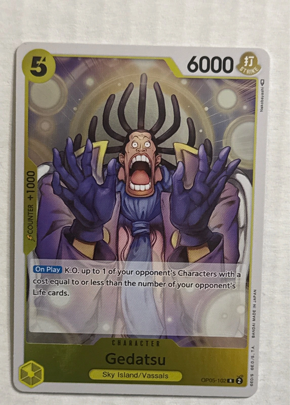 Gedatsu - Awakening of the New Era #OP05-102