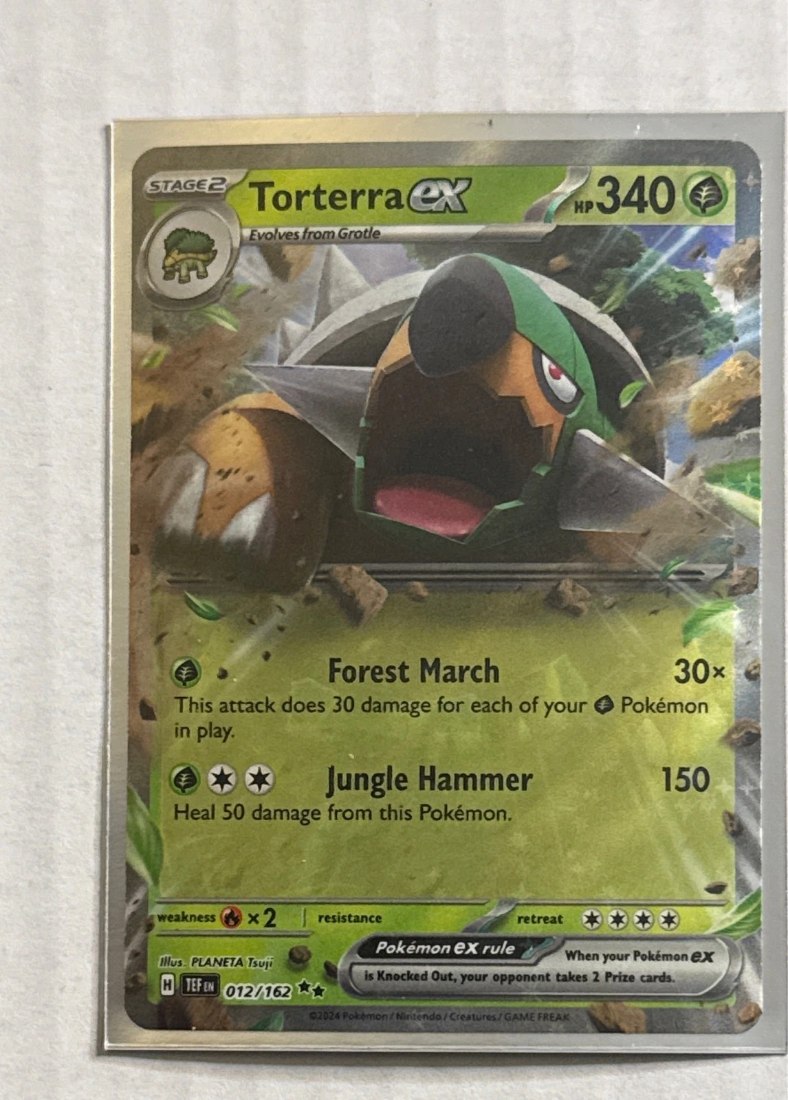 Torterra ex - Temporal Forces #012/162