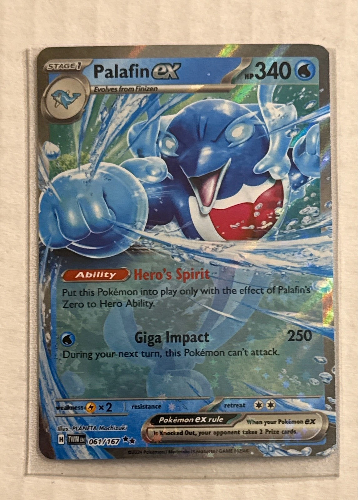 Palafin ex - Twilight Masquerade #061/167