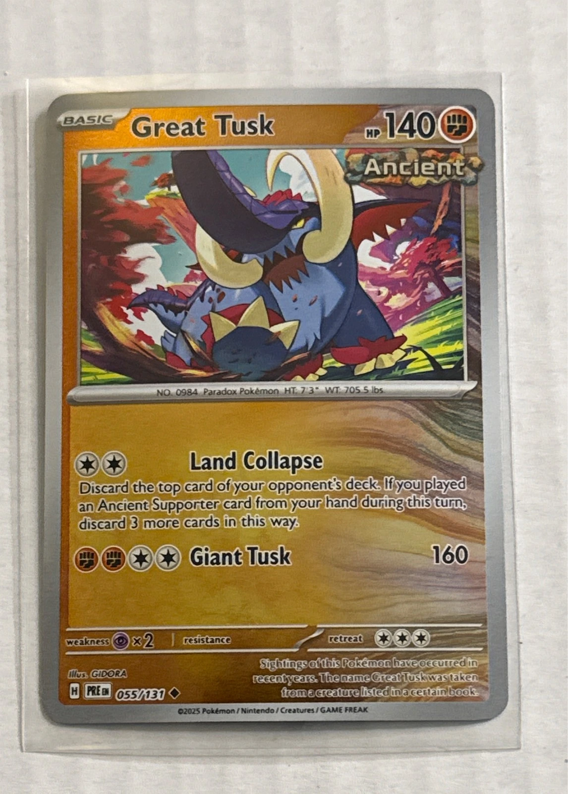Great Tusk - Prismatic Evolutions #055/131