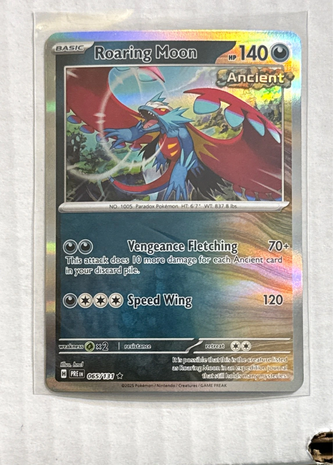 Roaring Moon - Prismatic Evolutions #065/131