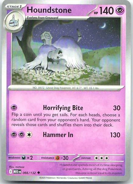 Houndstone - Mega Evolution #066/132