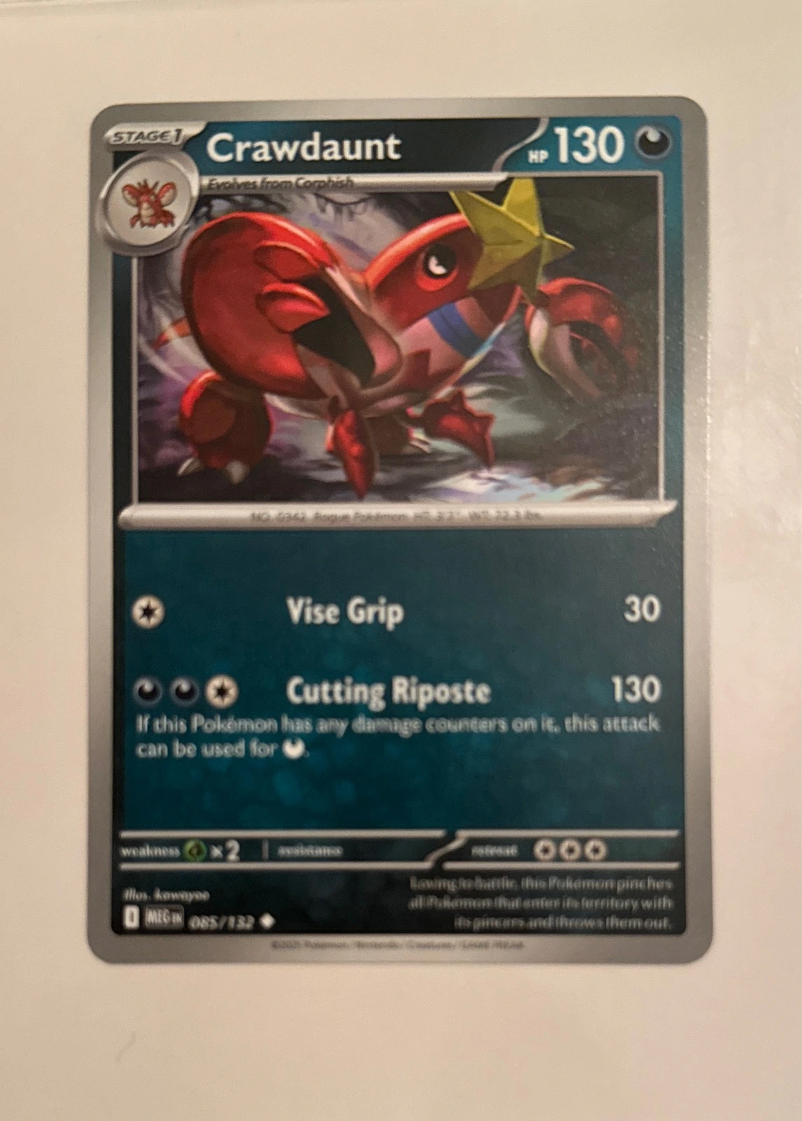 Crawdaunt - Pokémon GO #085/132