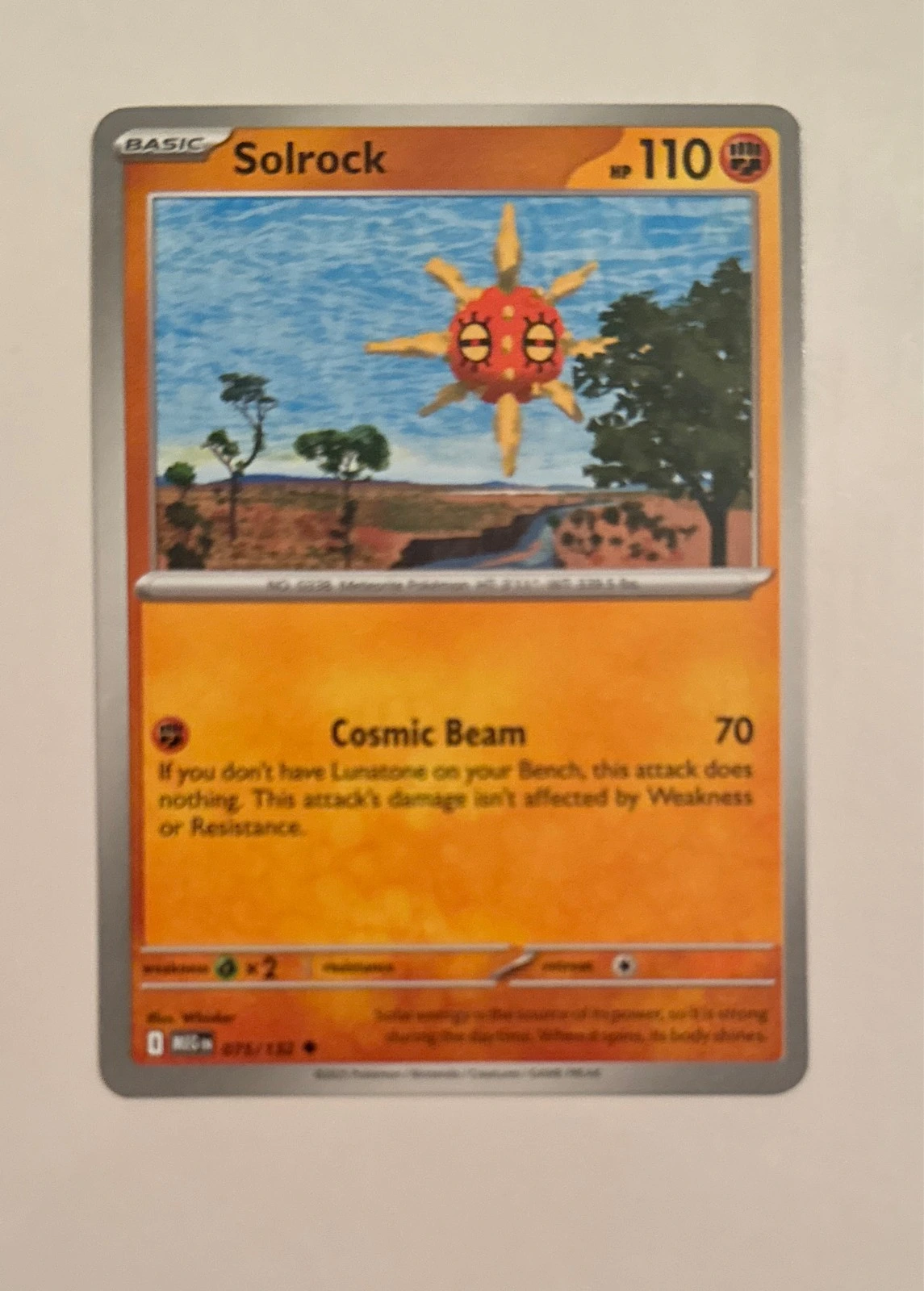 Solrock - Pokémon GO #075/132