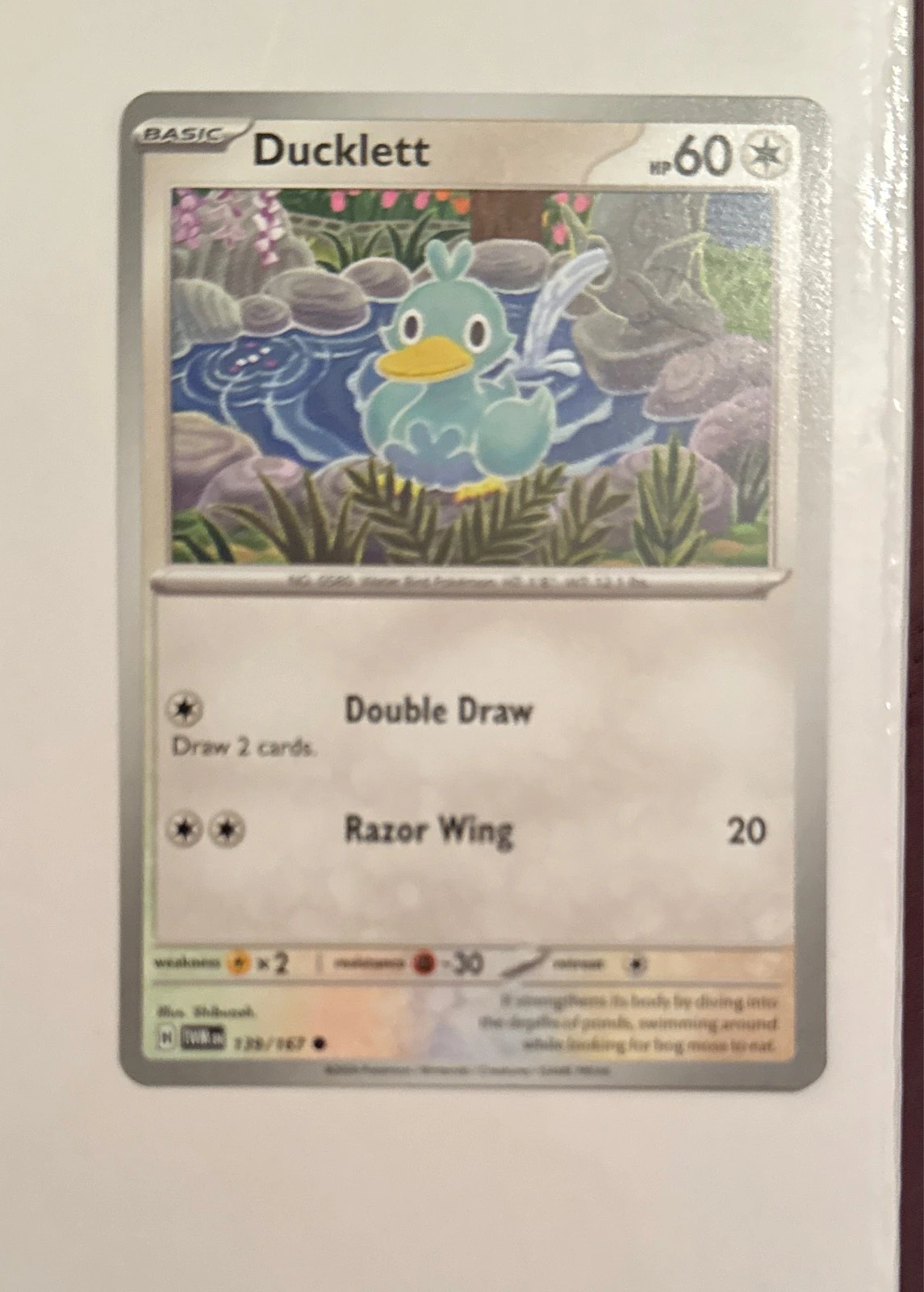 Ducklett - Temporal Forces #139/167