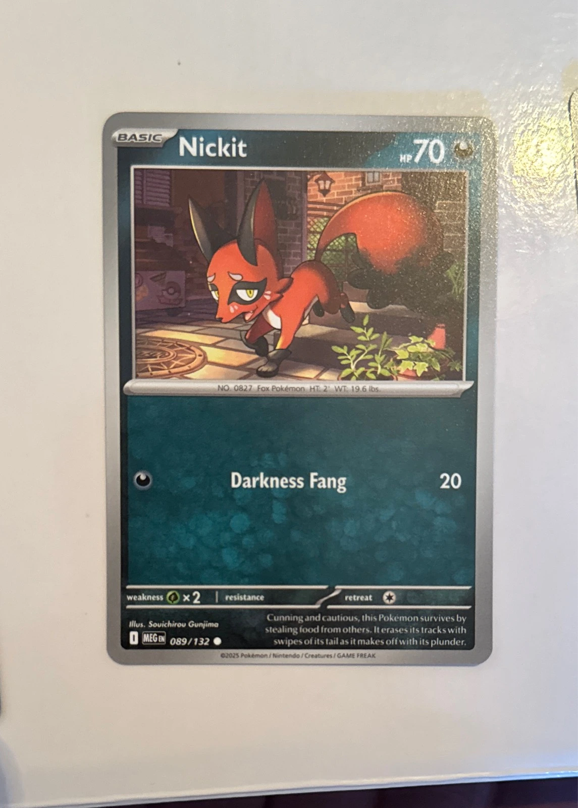 Nickit - Pokémon TCG: Scarlet & Violet—Prismatic Evolutions #089/132