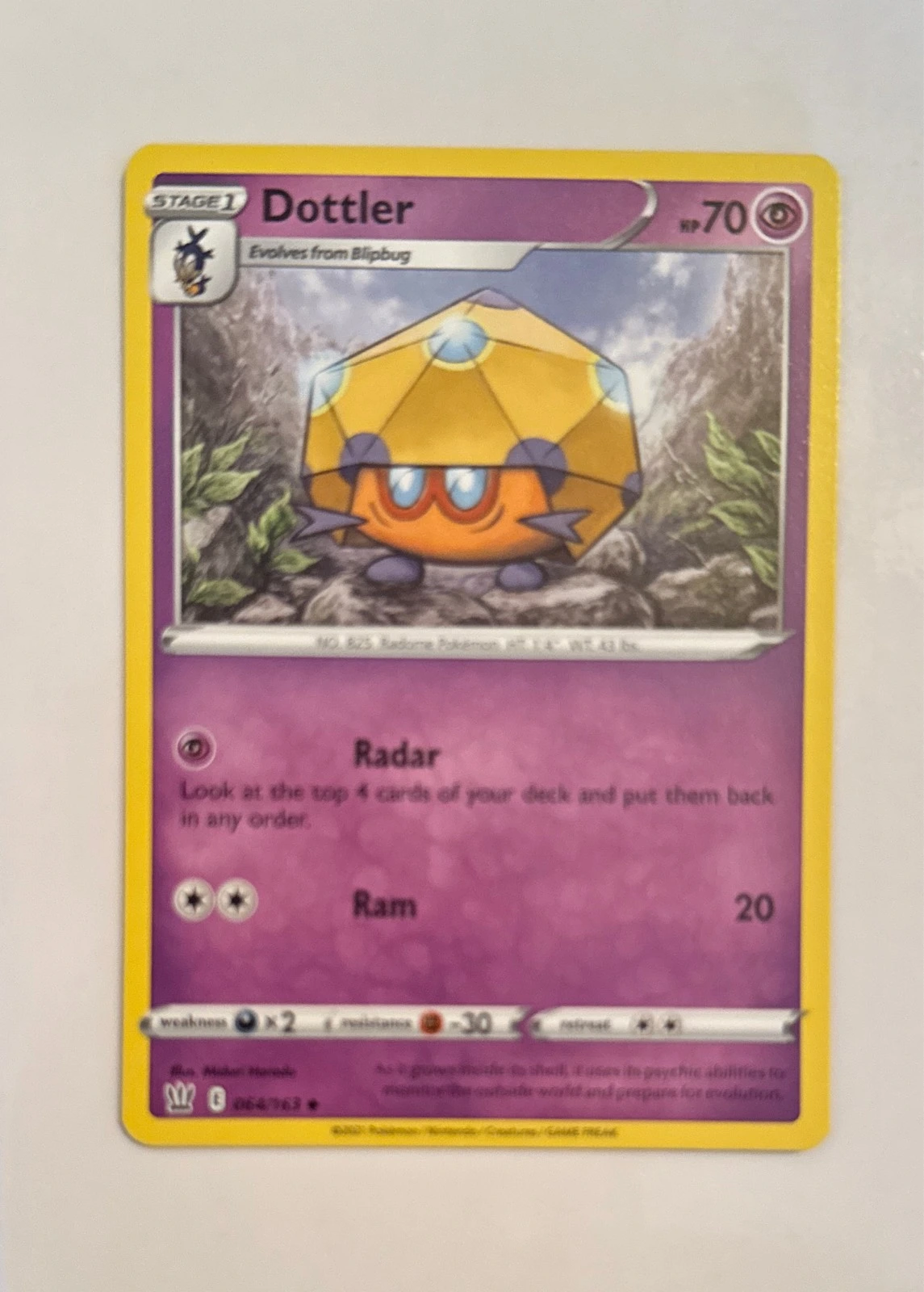 Dottler - Battle Styles #064/163