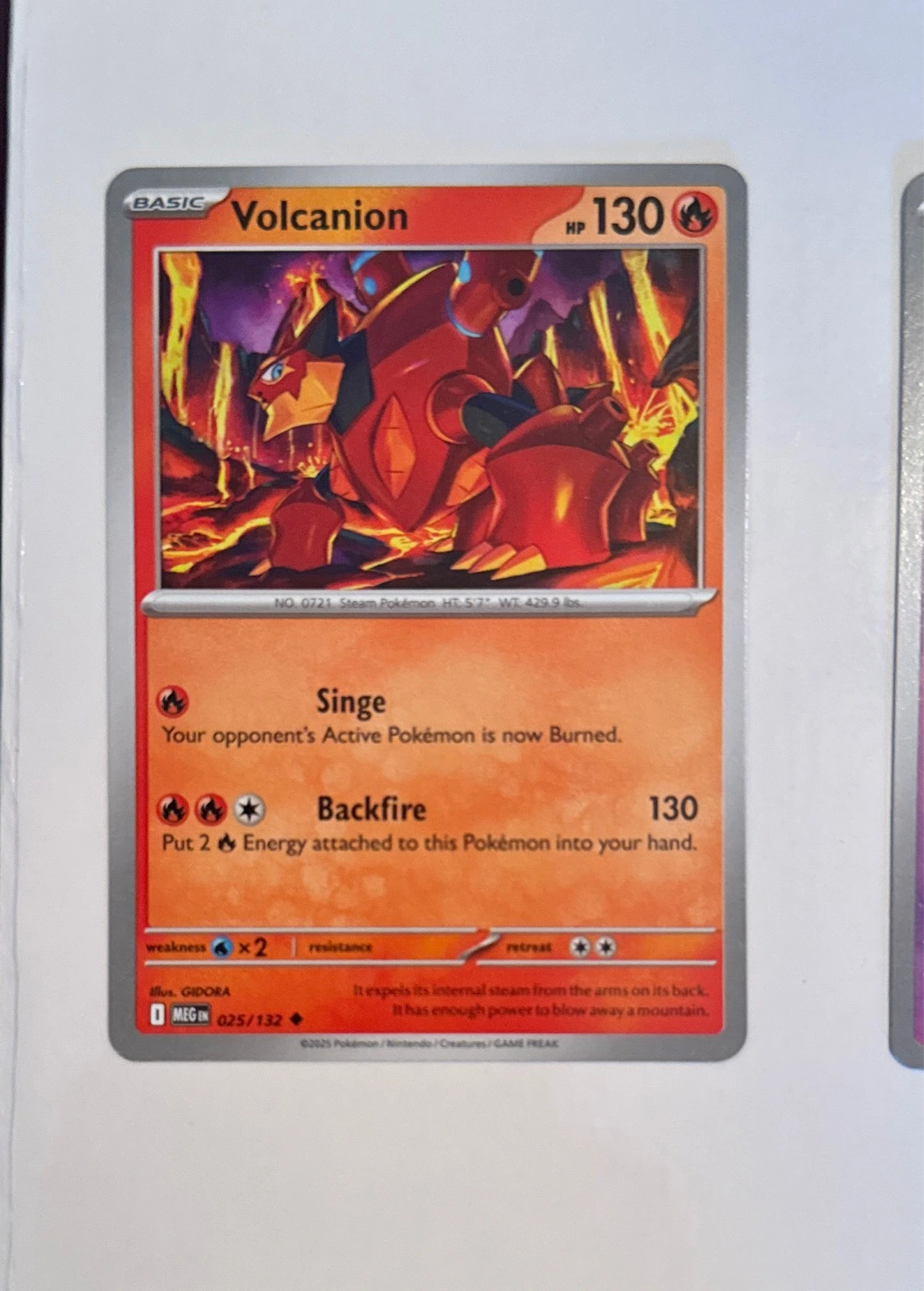 Volcanion - Scarlet & Violet—Twilight Masquerade #025/132