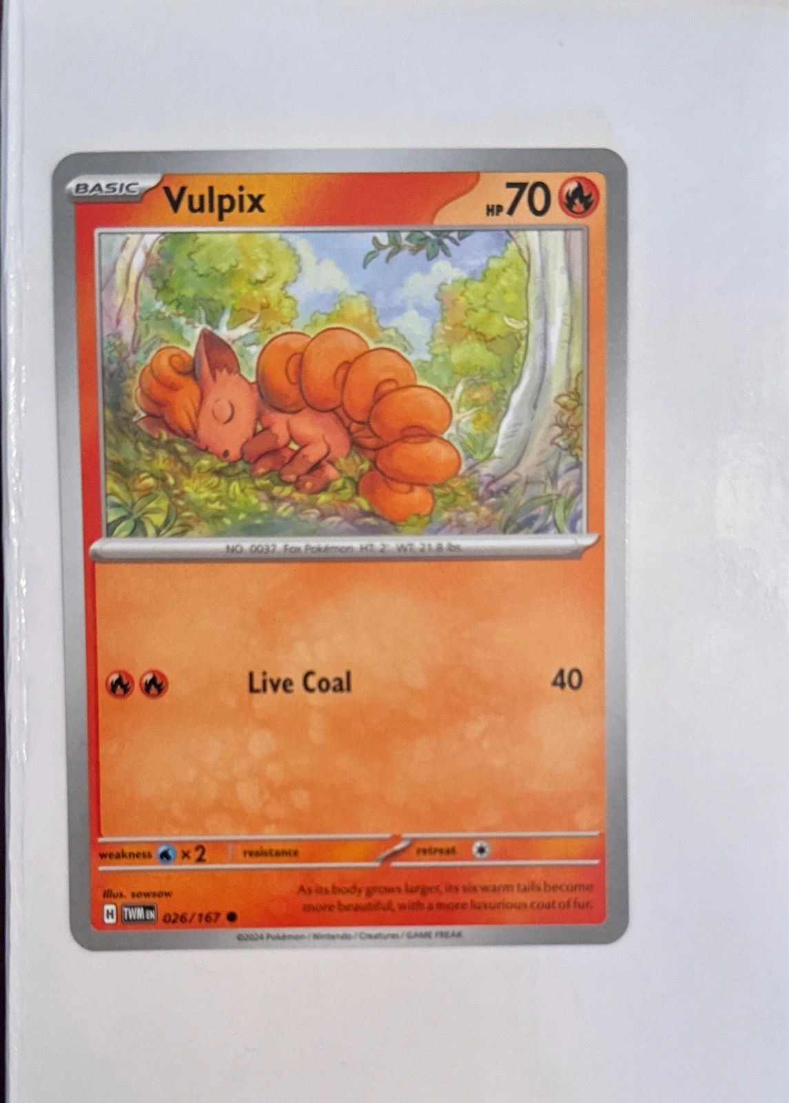 Vulpix - Twilight Masquerade #026/167