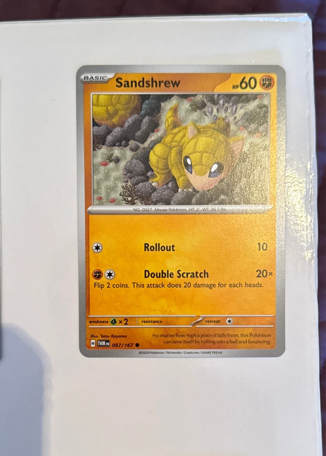 Sandshrew - Twilight Masquerade #097/167