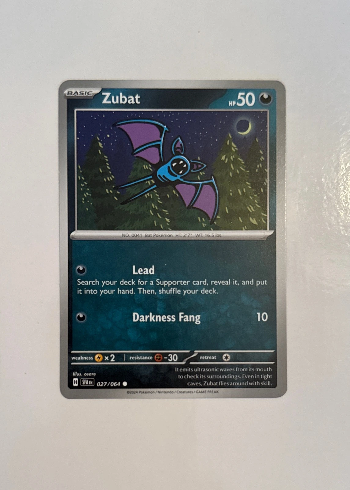 Zubat - Shrouded Fable #027/064