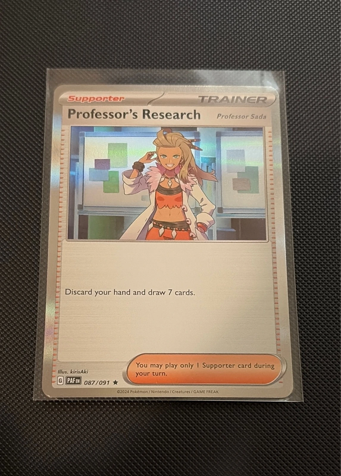 Professor's Research - Paldean Fates #087/091