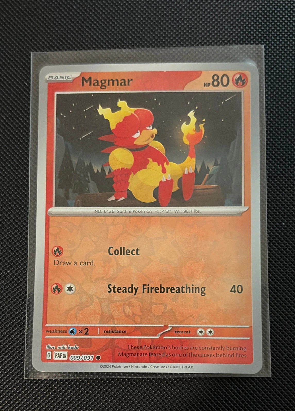 Magmar - Paldean Fates #009/091