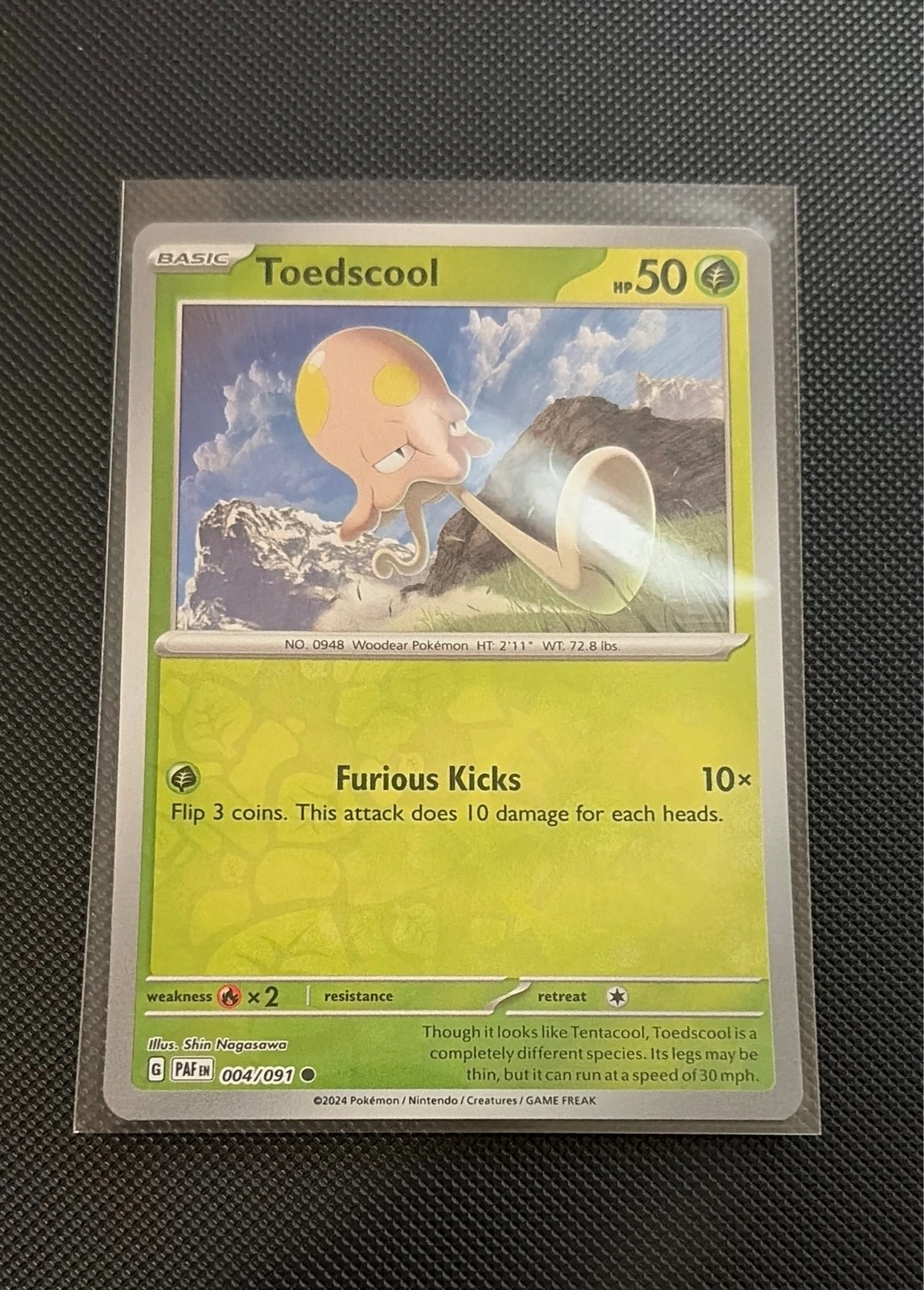 Toedscool - Paldean Fates #004/091