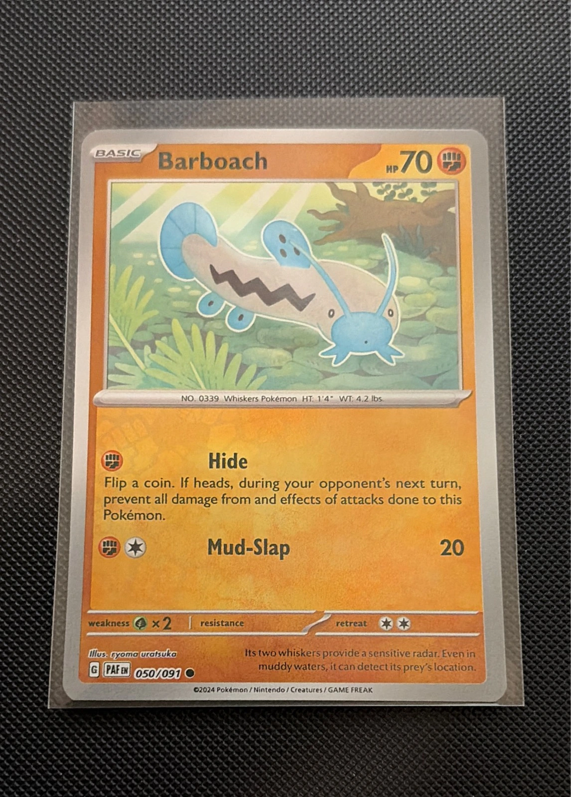 Barboach - Paldean Fates #050/091