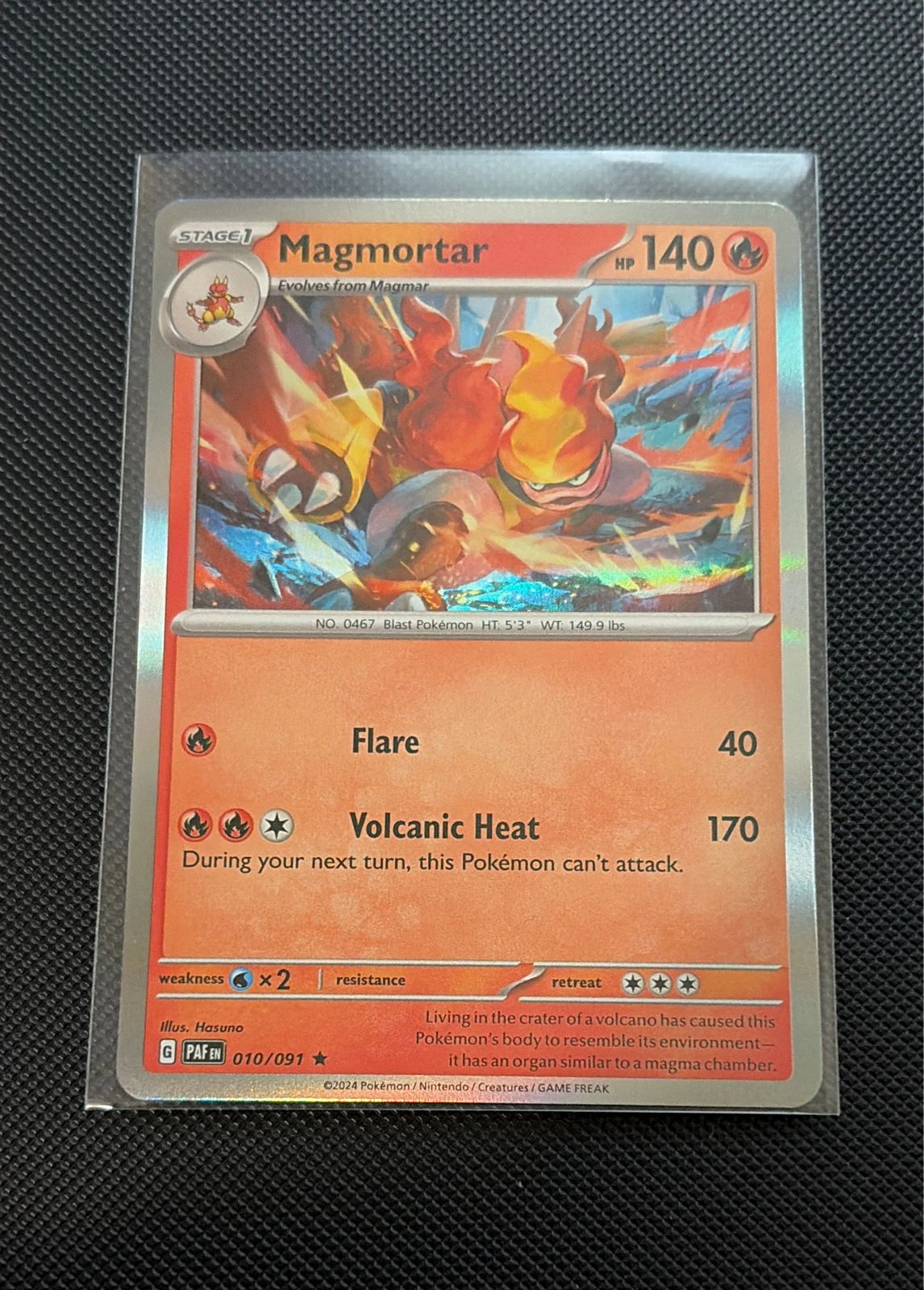 Magmortar - Paldean Fates #010/091