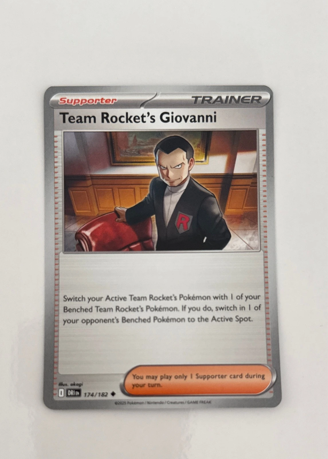 Team Rocket's Giovanni - Surging Sparks #174/182