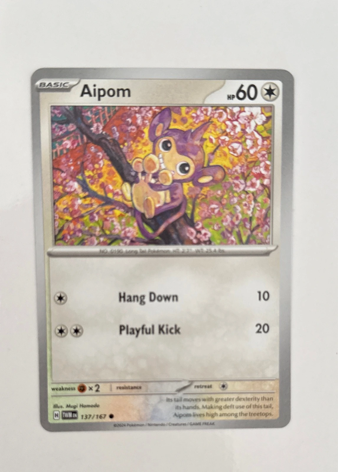 Aipom - Twilight Masquerade #137/167