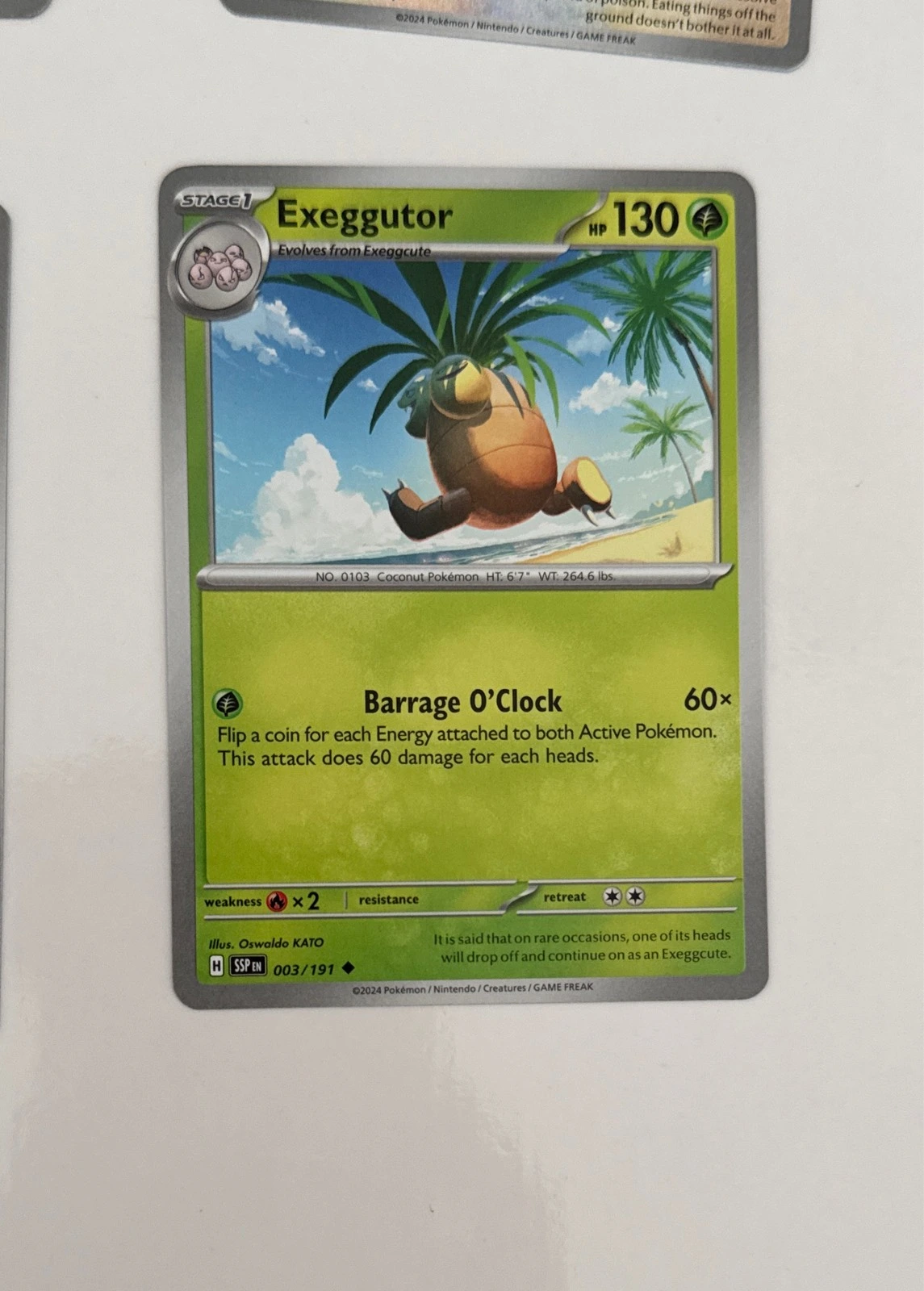Exeggutor - Stellar Crown #003/191