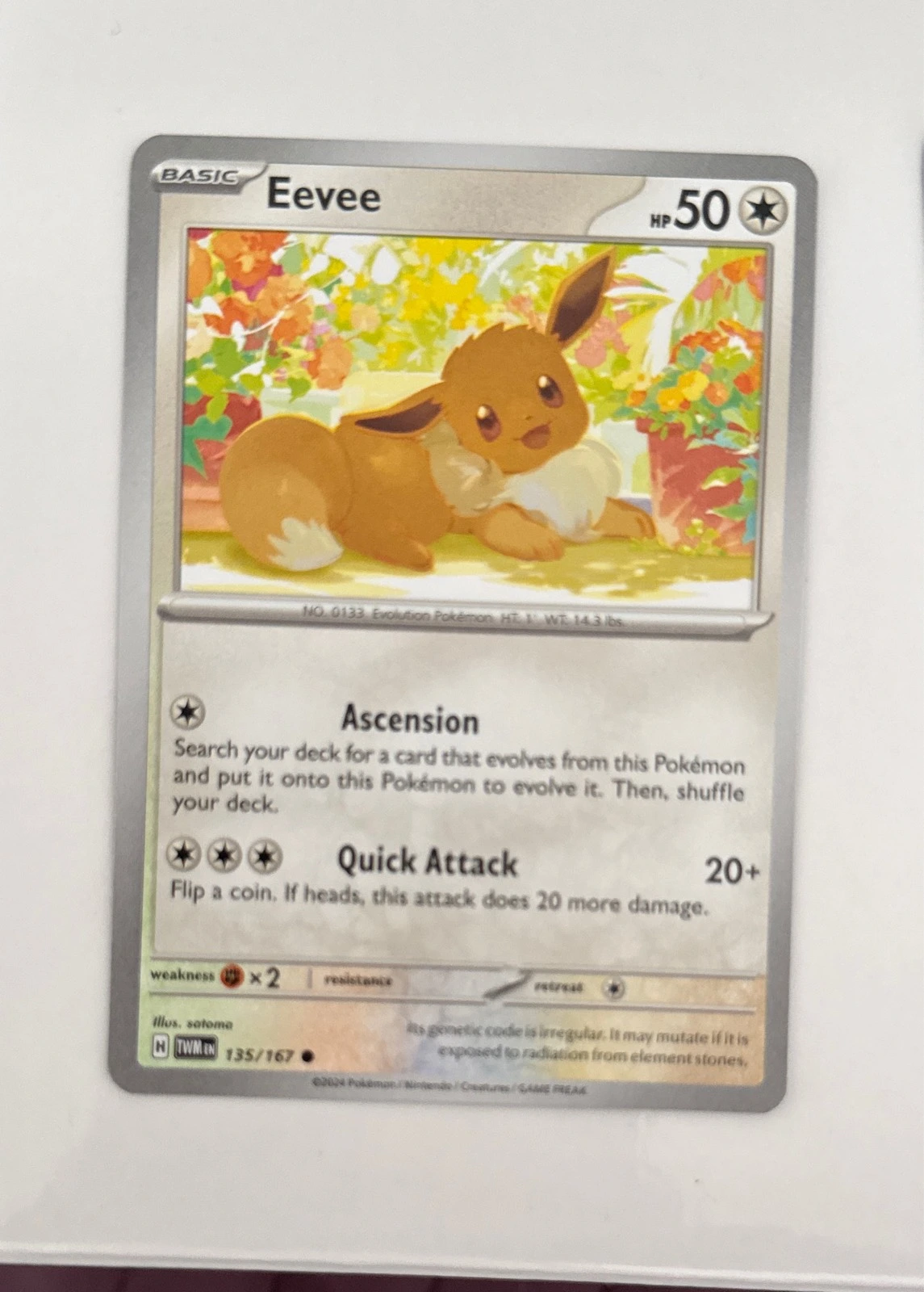 Eevee - Twilight Masquerade #135/167