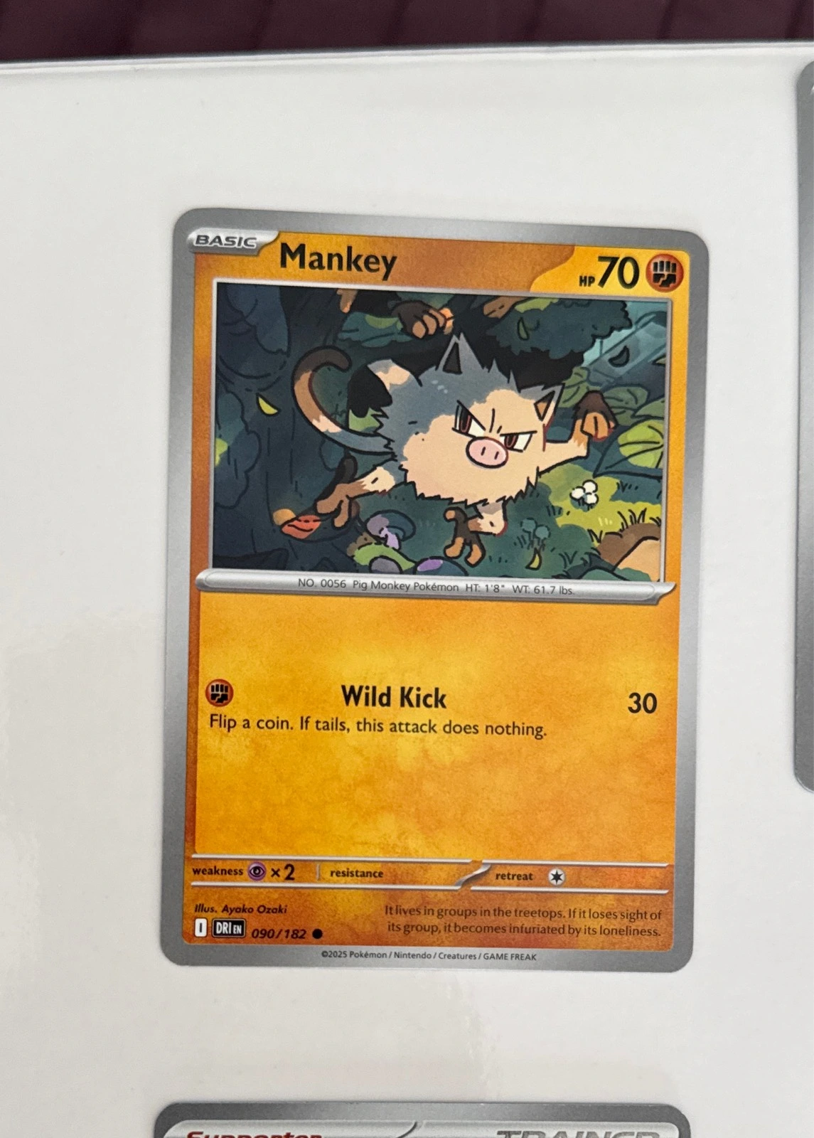 Mankey - Surging Sparks #090/182