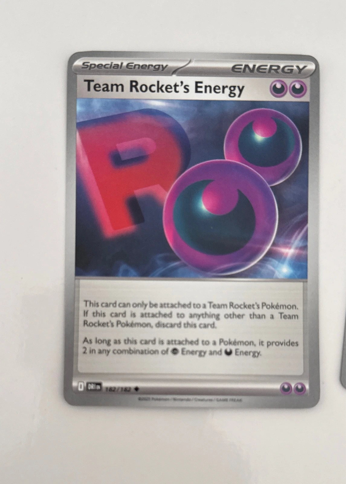 Team Rocket's Energy - Pokémon 151 #182/182