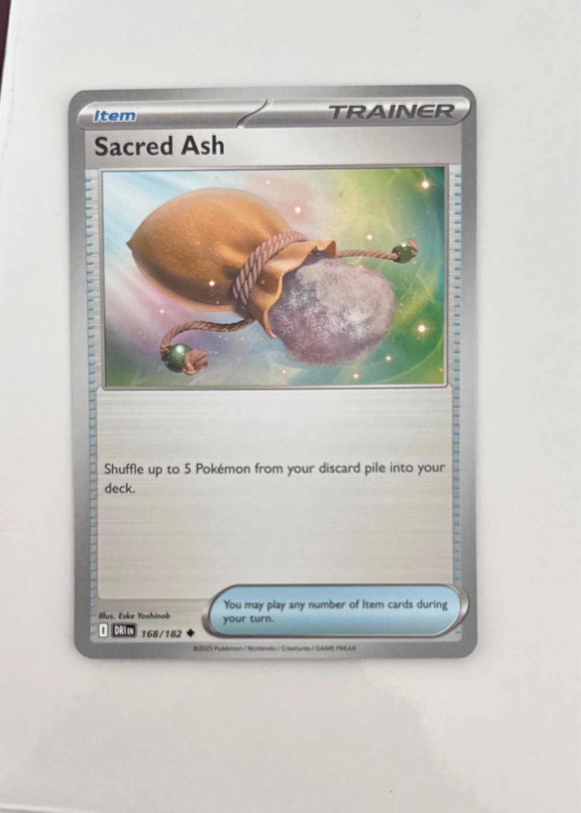 Sacred Ash - Prismatic Evolutions #168/182