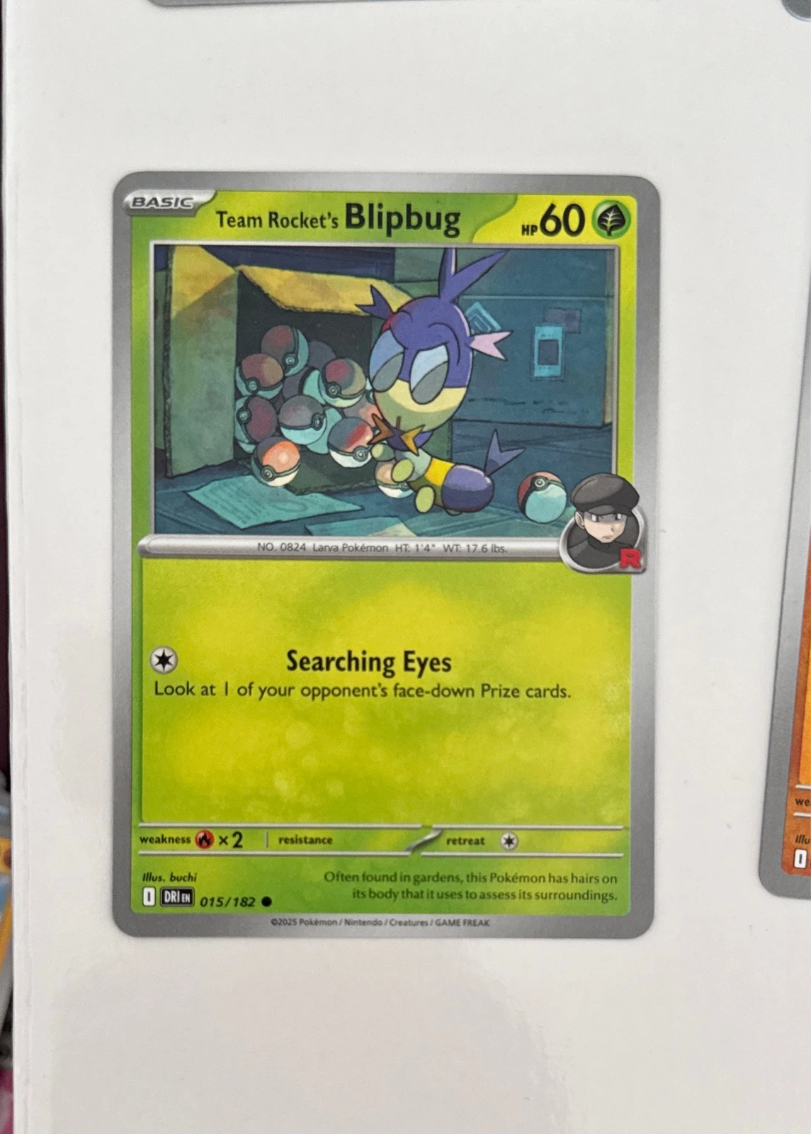 Team Rocket's Blipbug - Double Rocket Impact #015/182