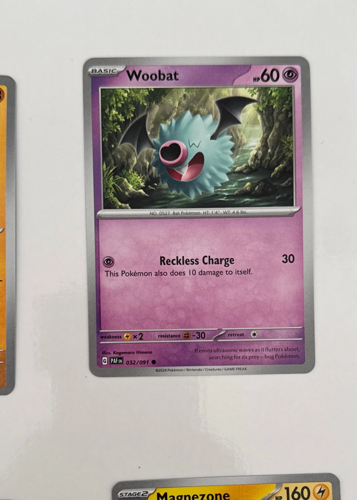 Woobat - Paldean Fates #032/091