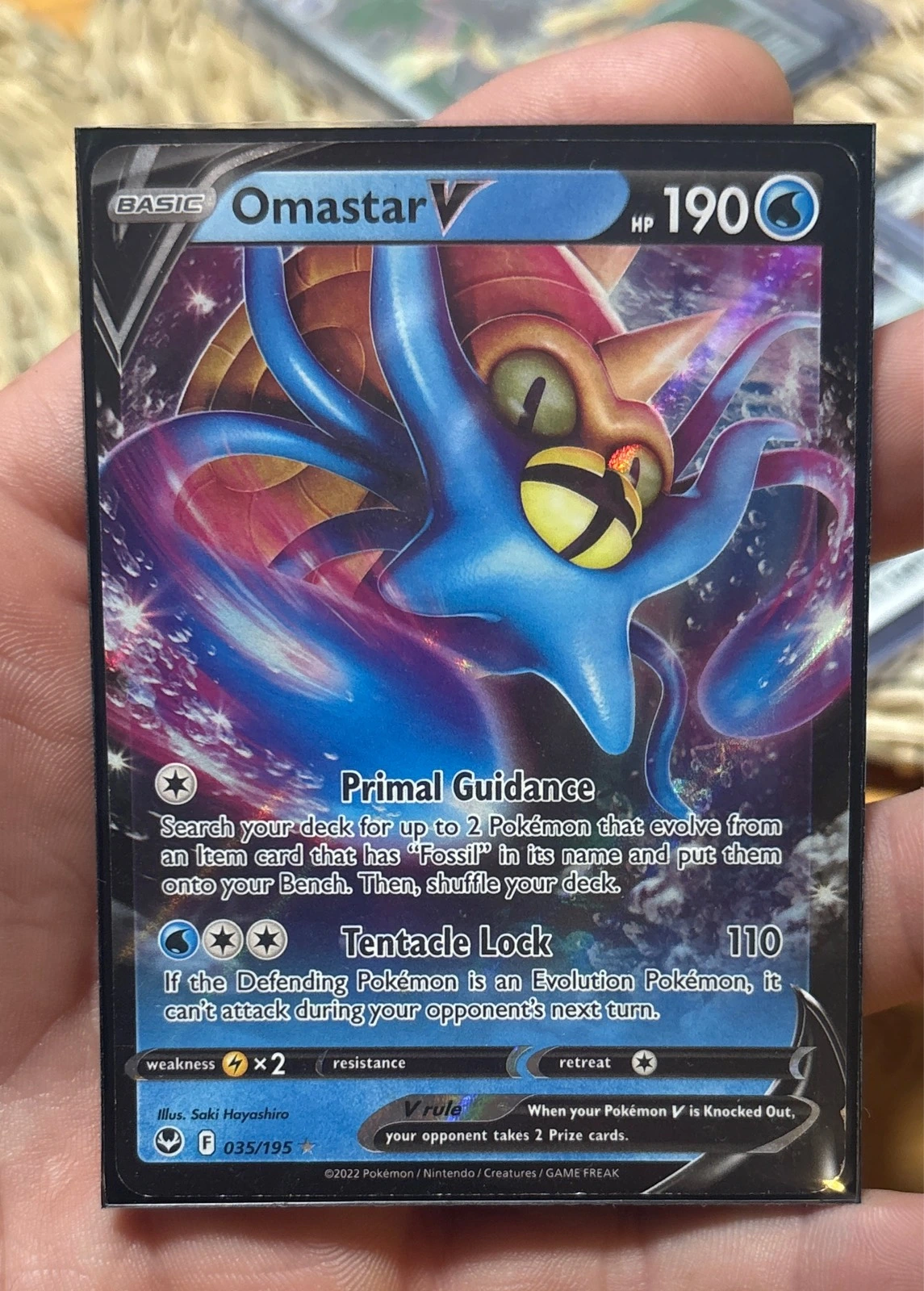 Omastar V - Silver Tempest #035/195