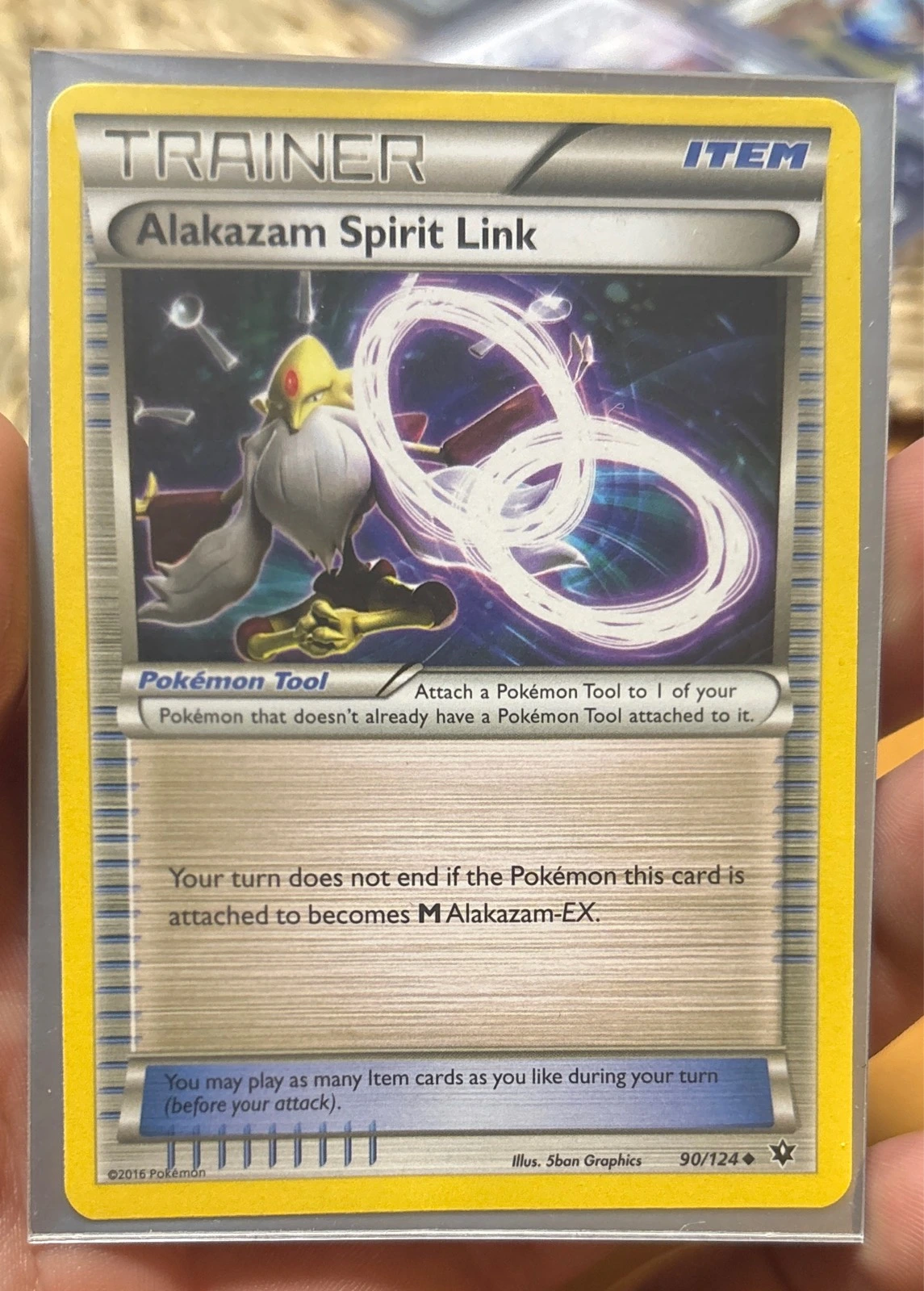 Alakazam Spirit Link - Fates Collide #90/124