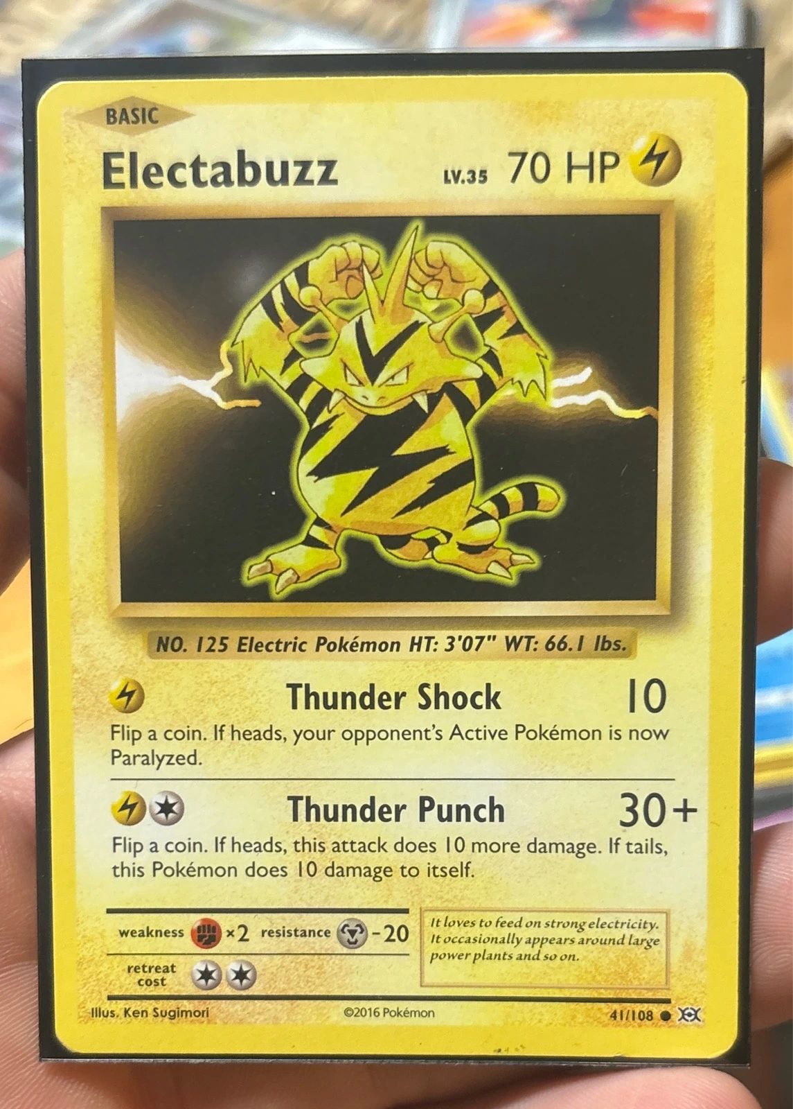 Electabuzz - XY Evolutions #41/108