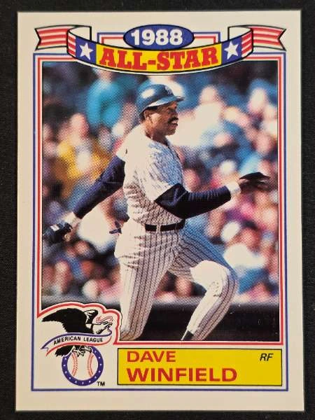 Dave Winfield - 1988 Topps Glossy #8
