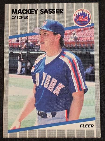 Mackey Sasser - 1989 Fleer #48
