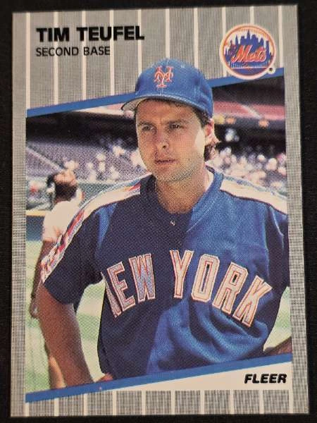 Tim Teufel - 1989 Fleer #50