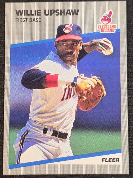 Willie Upshaw - 1989 Fleer #415