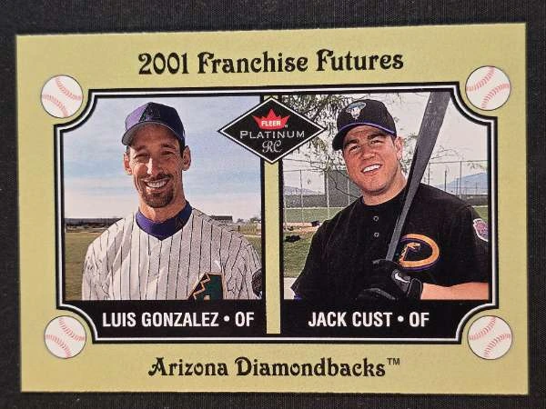 Luis Gonzalez / Jack Cust - Fleer Platinum #463