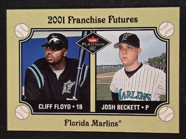 Cliff Floyd / Josh Beckett - Fleer Platinum #471