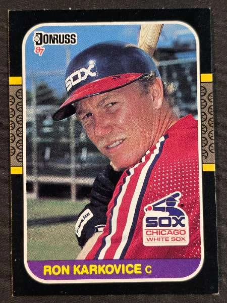 Ron Karkovice - 1987 Donruss #334