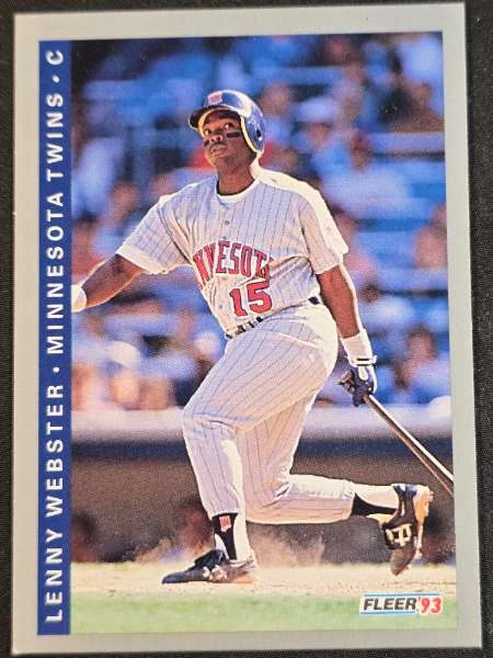 Lenny Webster - Fleer Baseball #646
