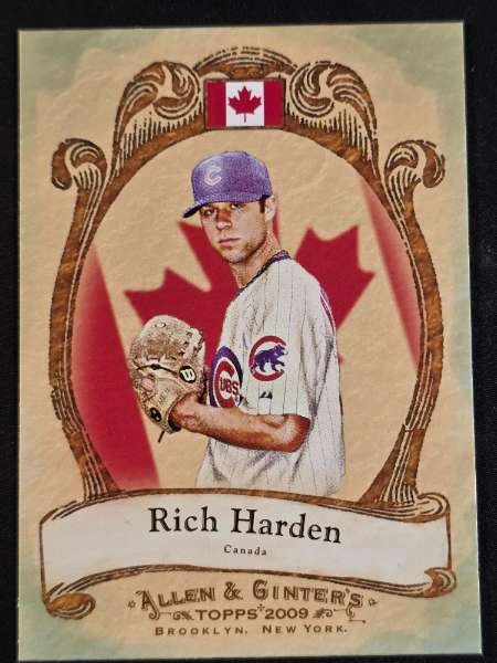 Rich Harden - Allen & Ginter National Pride #NP32